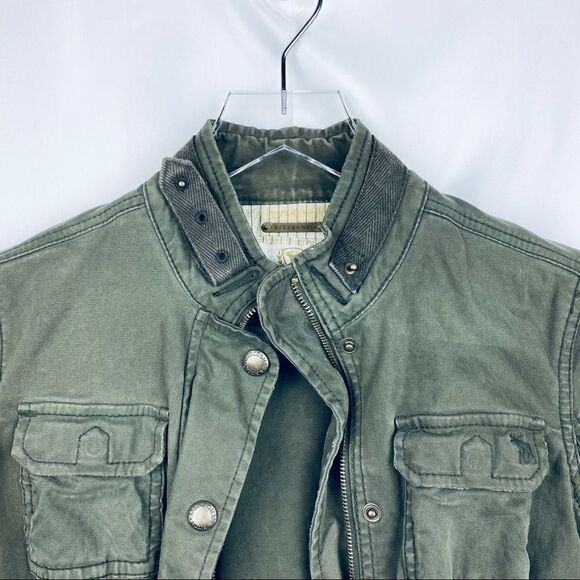 Abercrombie & Fitch Vintage Y2K Military Cargo Jacket. - Picture 3 of 9